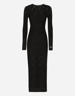 Long lace dress