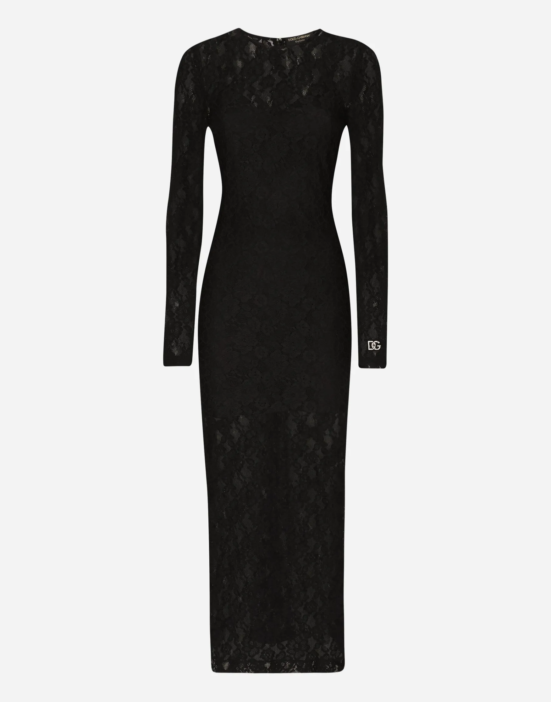 Long lace dress