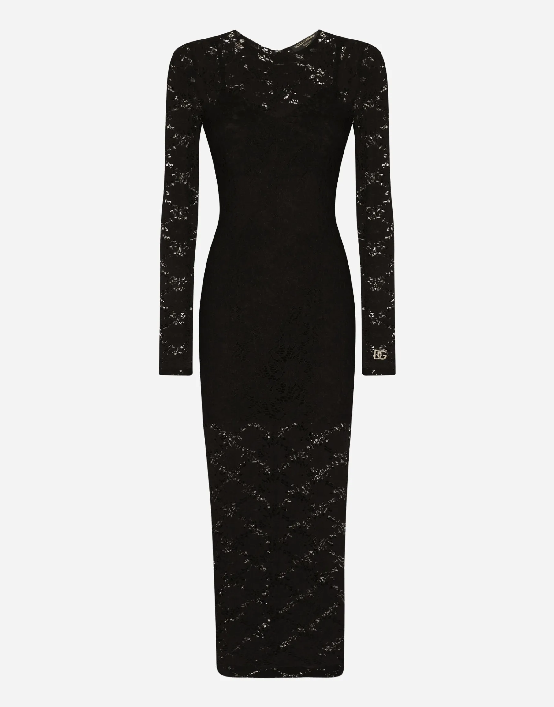 Long lace dress
