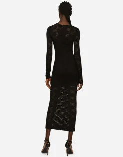 Long lace dress