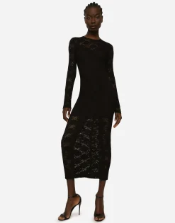 Long lace dress