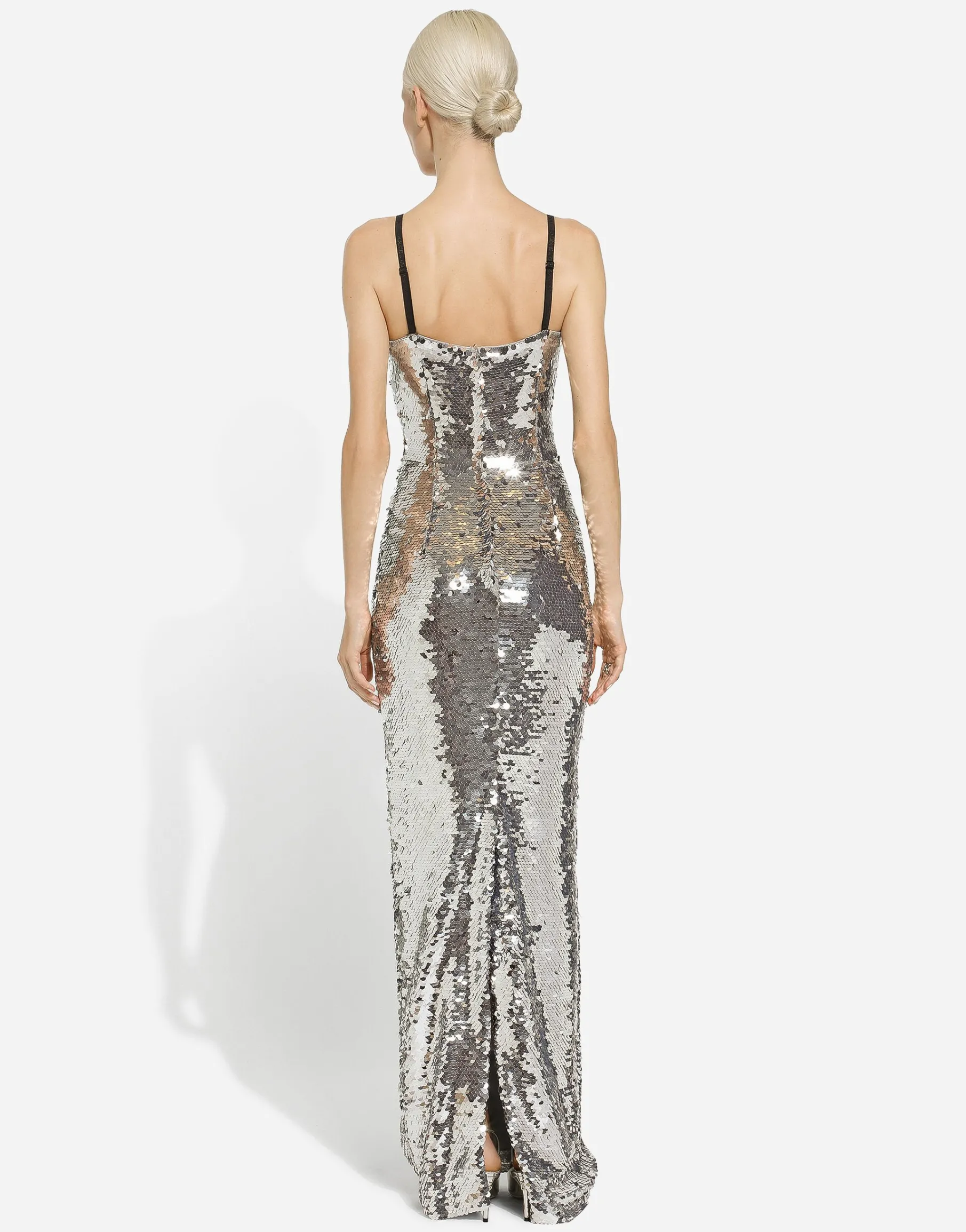 Long sequined dress