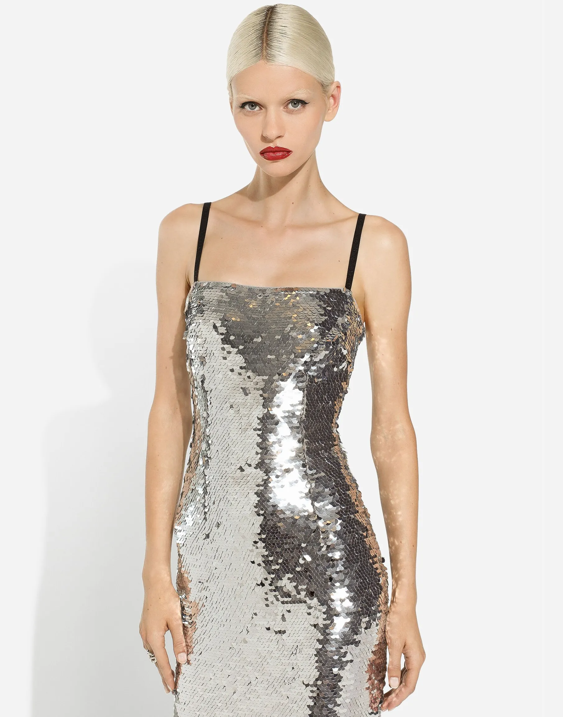 Long sequined dress