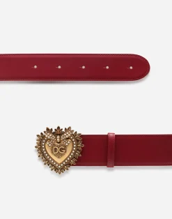 Luxury leather Devotion belt