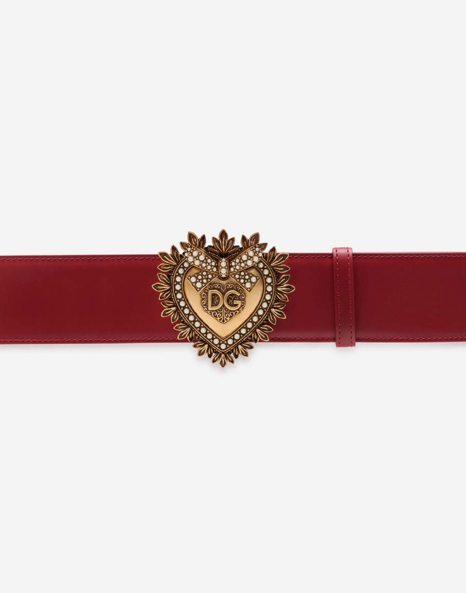 Luxury leather Devotion belt