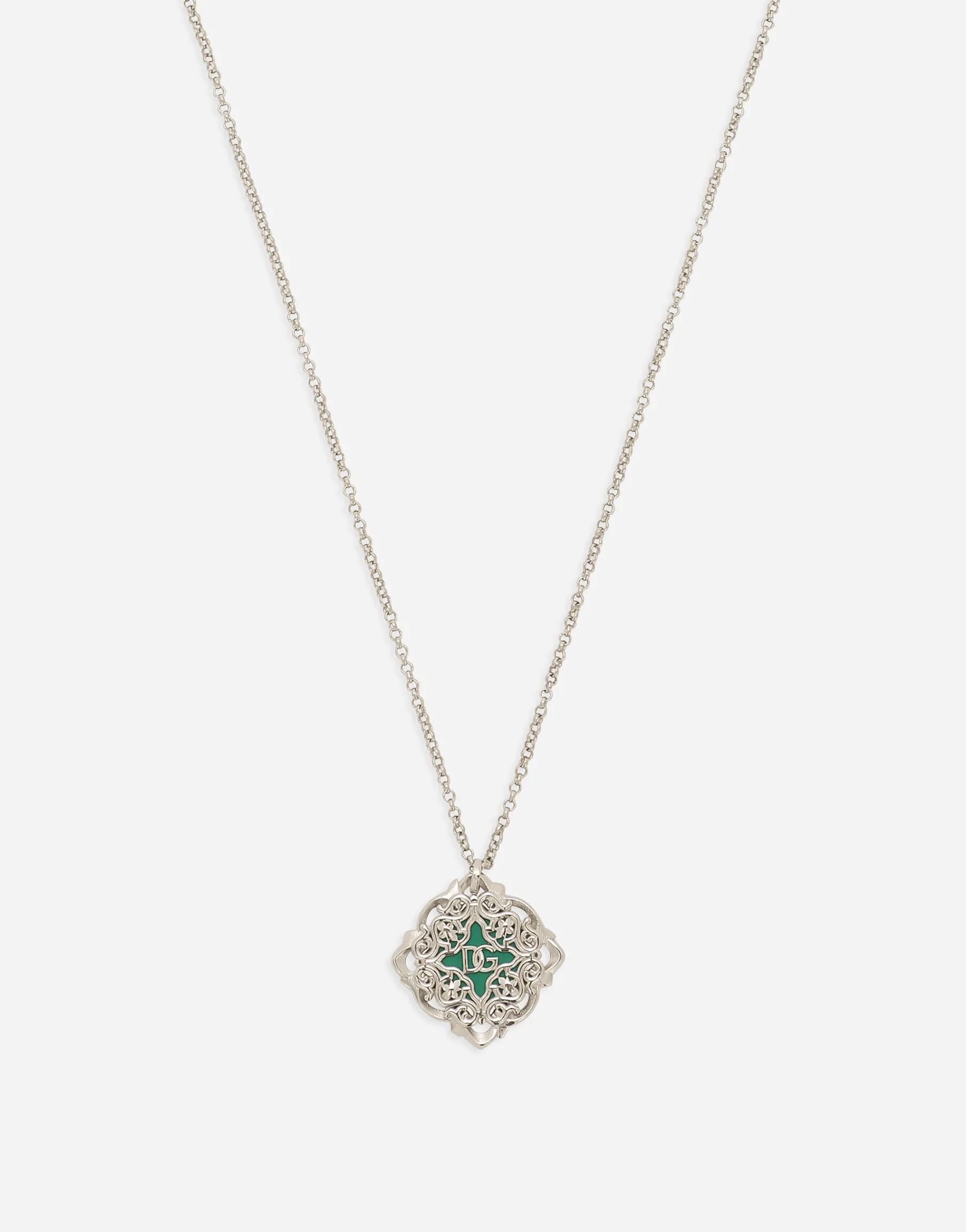 Majolica necklace