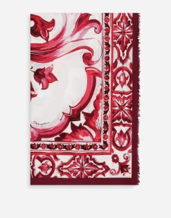 Majolica print batiste sarong (110 x 190)
