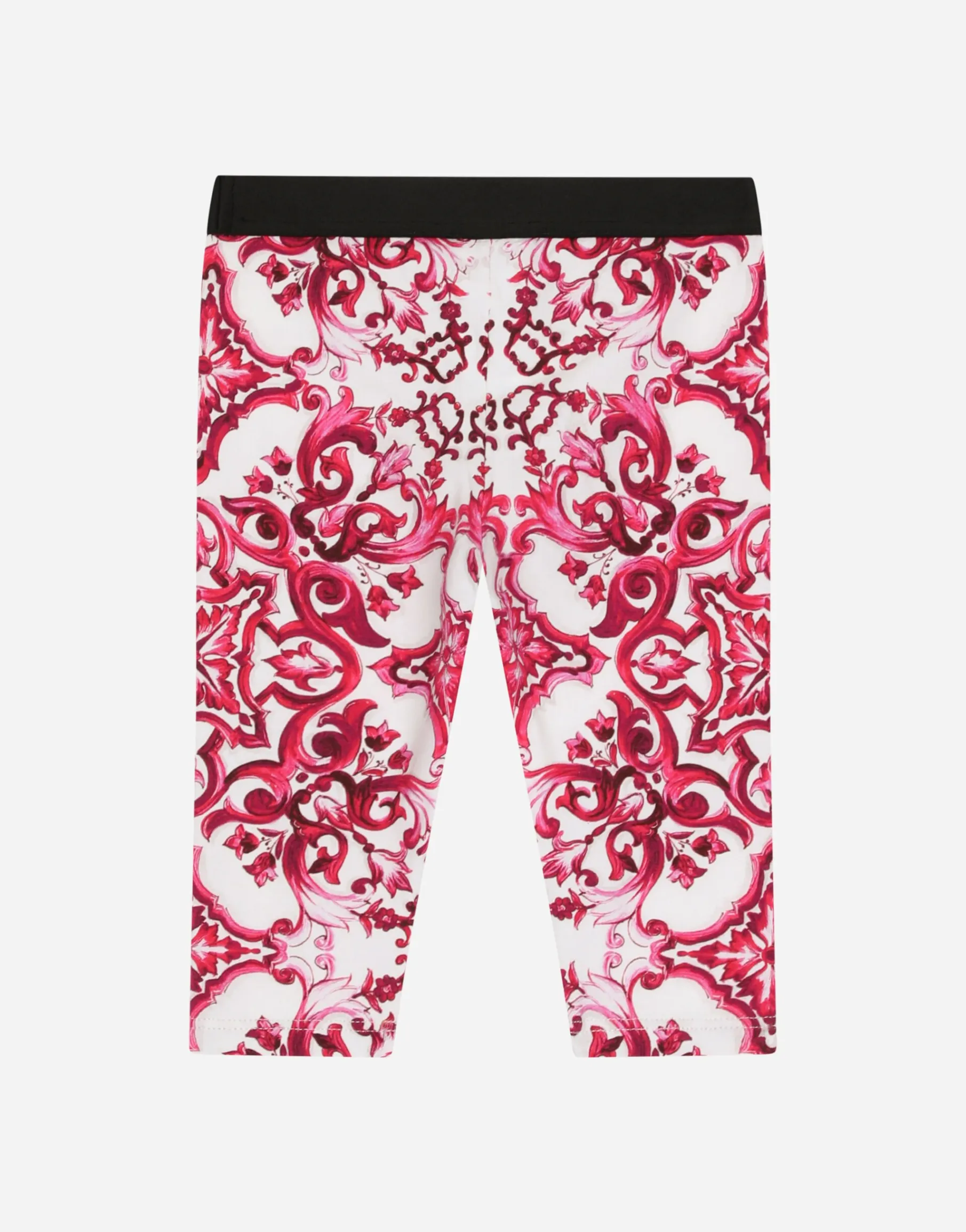Majolica-print interlock leggings