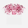Majolica-print jersey T-shirt