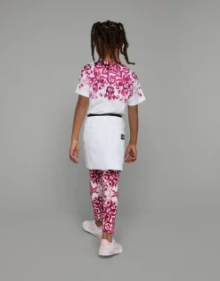 Majolica-print jersey T-shirt