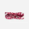 Majolica-print poplin headband