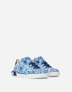 Majolica-print Portofino Light sneakers