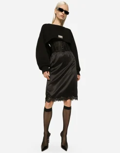 Marquisette corset belt