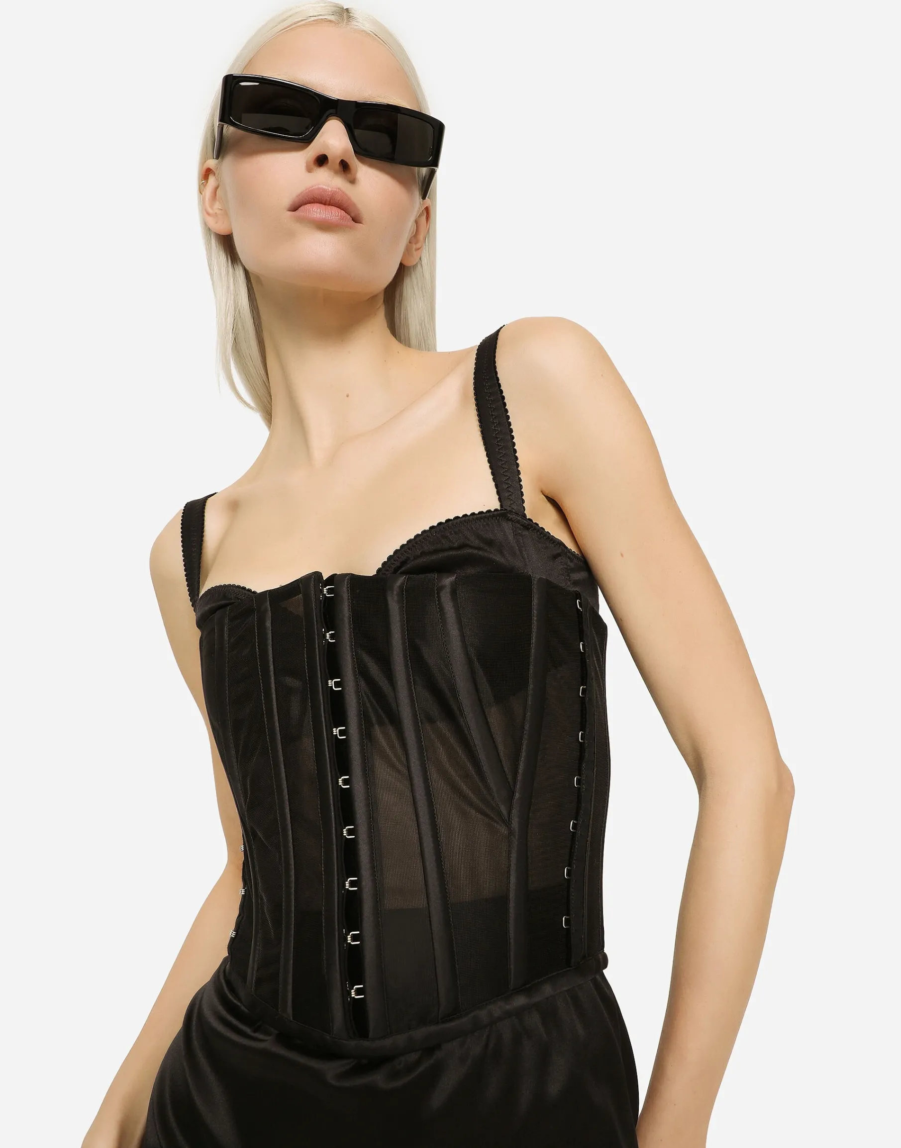 Marquisette corset belt