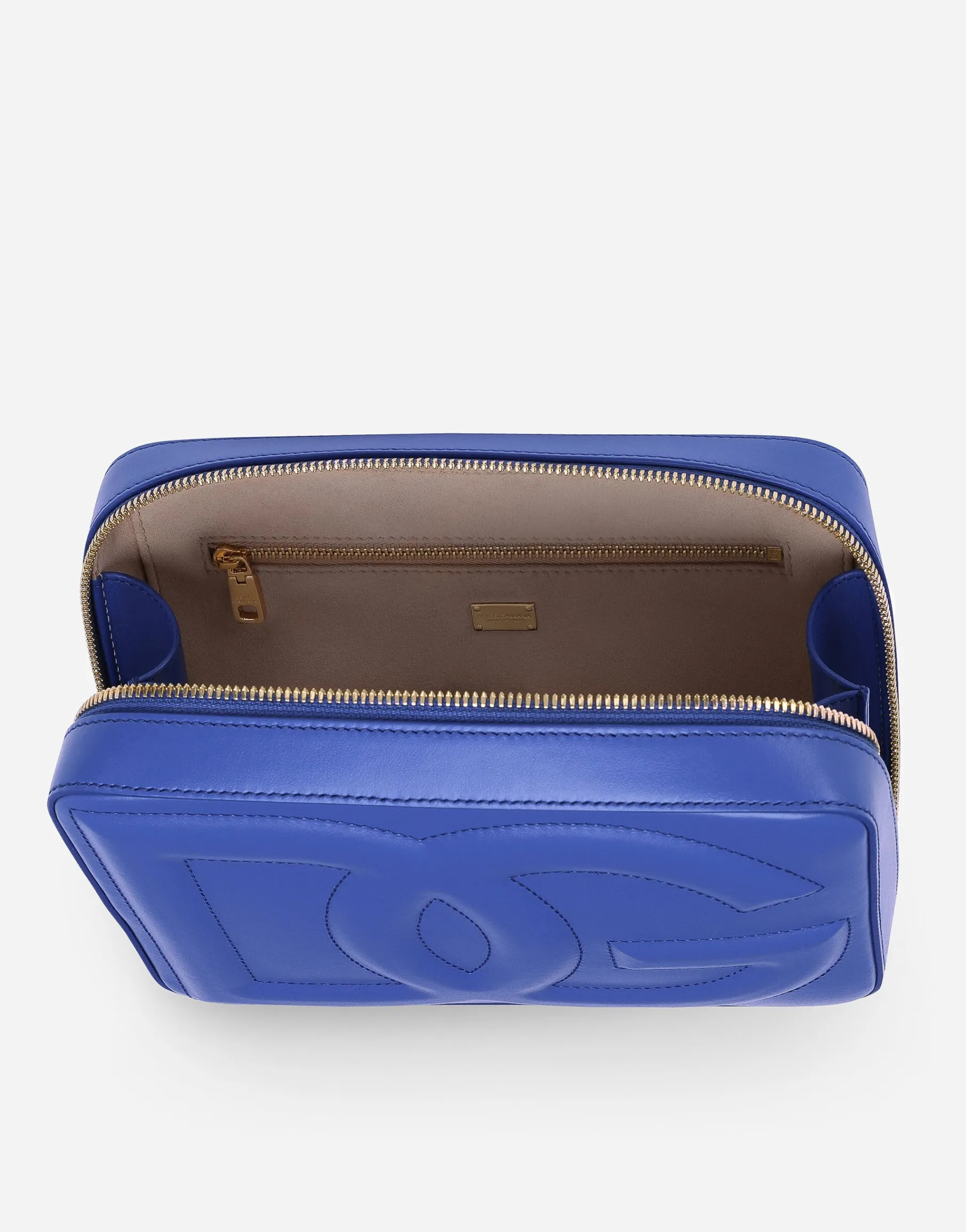 Medium calfskin DG Logo camera bag