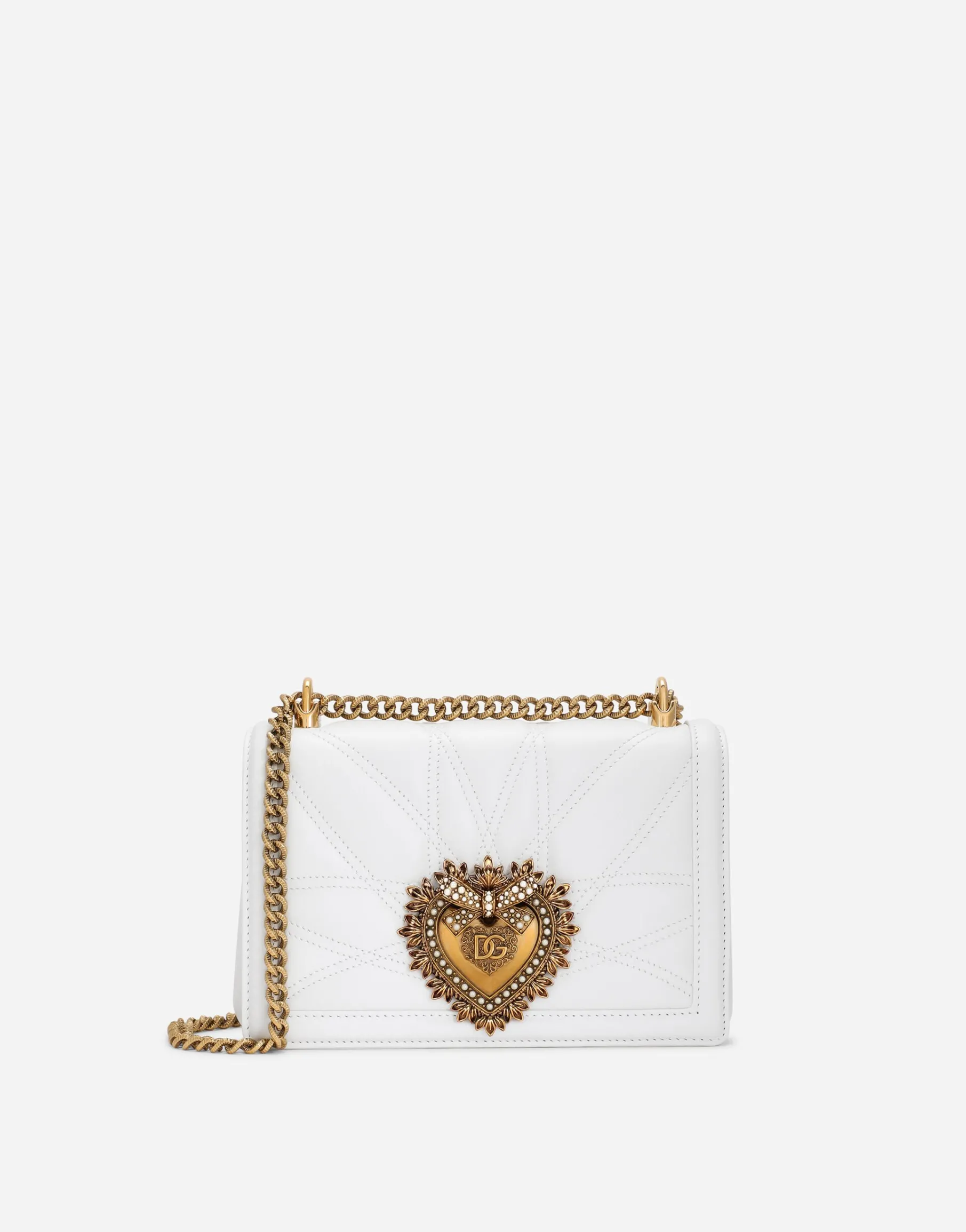 Medium Devotion bag in quilted nappa leather