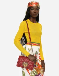 Medium Devotion bag in quilted nappa leather