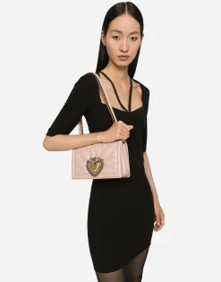 Medium Devotion bag in quilted nappa leather