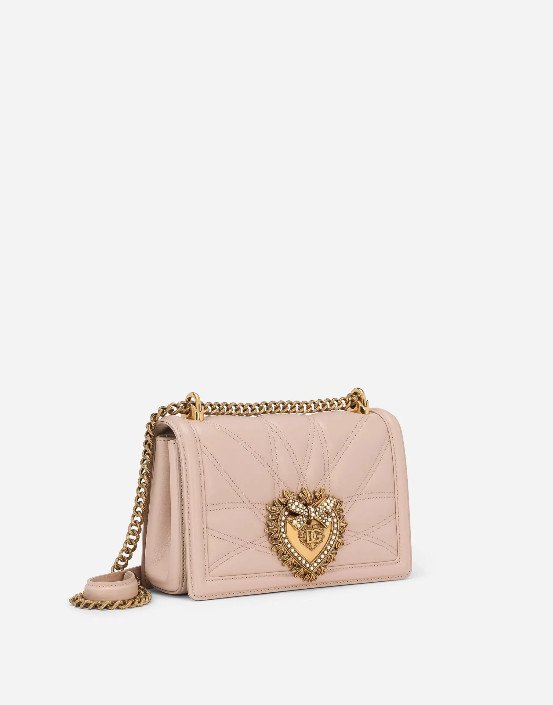 Medium Devotion bag in quilted nappa leather