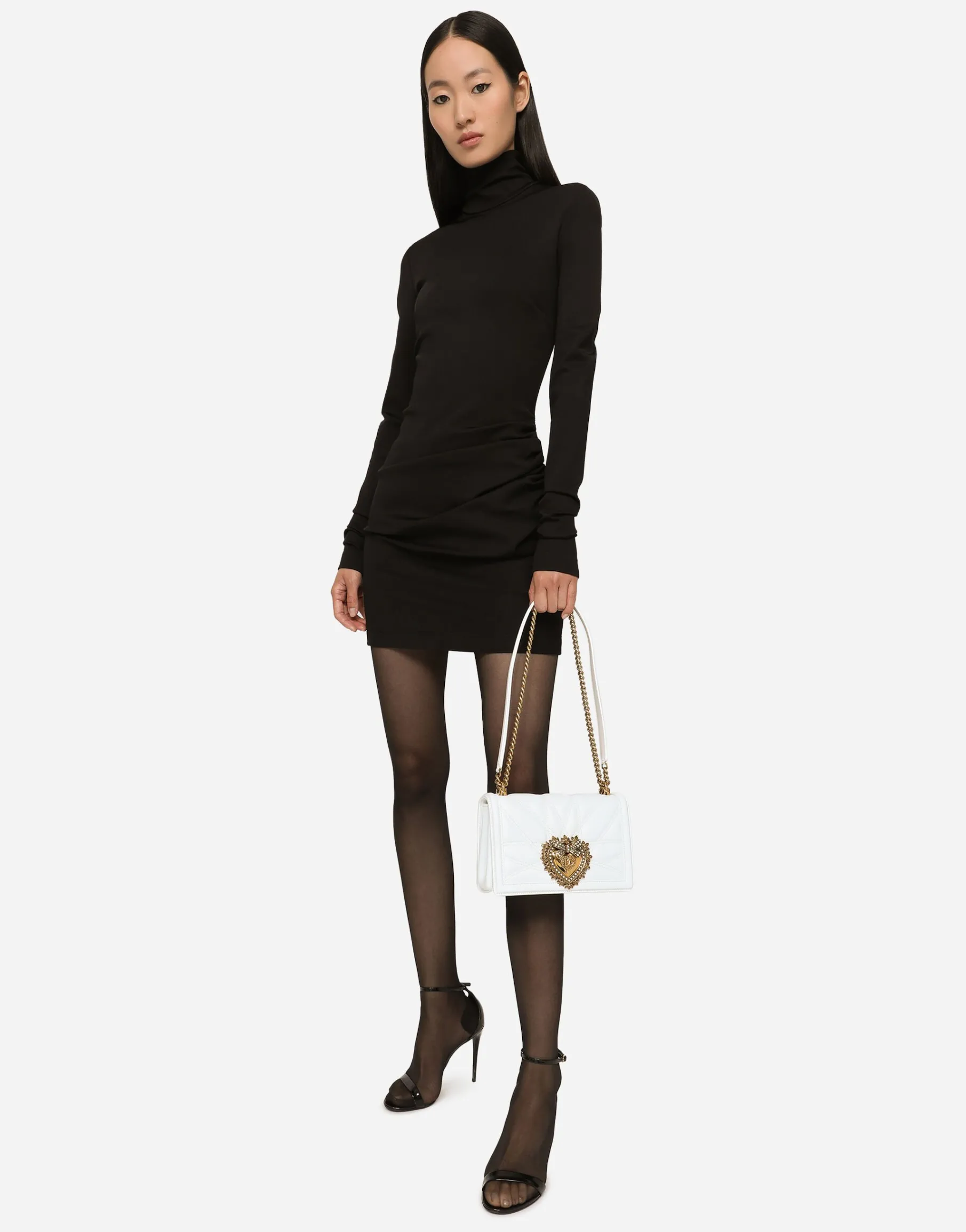 Medium Devotion bag in quilted nappa leather