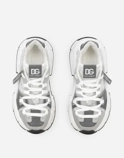 Mesh Airmaster sneakers with Dolce&Gabbana logo print