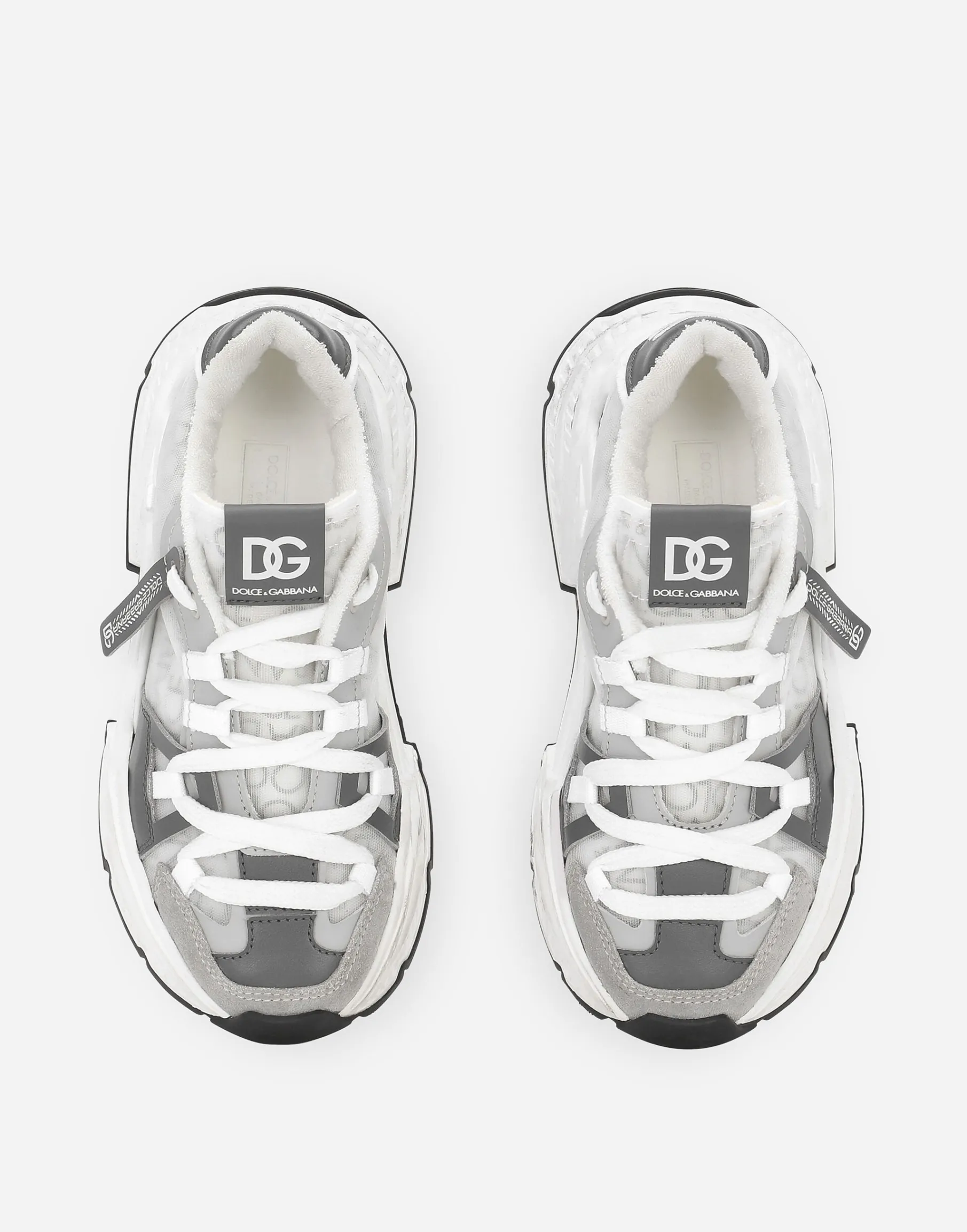 Mesh Airmaster sneakers with Dolce&Gabbana logo print