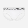 Mid-rise briefs in two-way stretch cotton