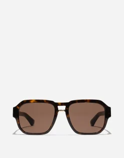 Mirror logo sunglasses
