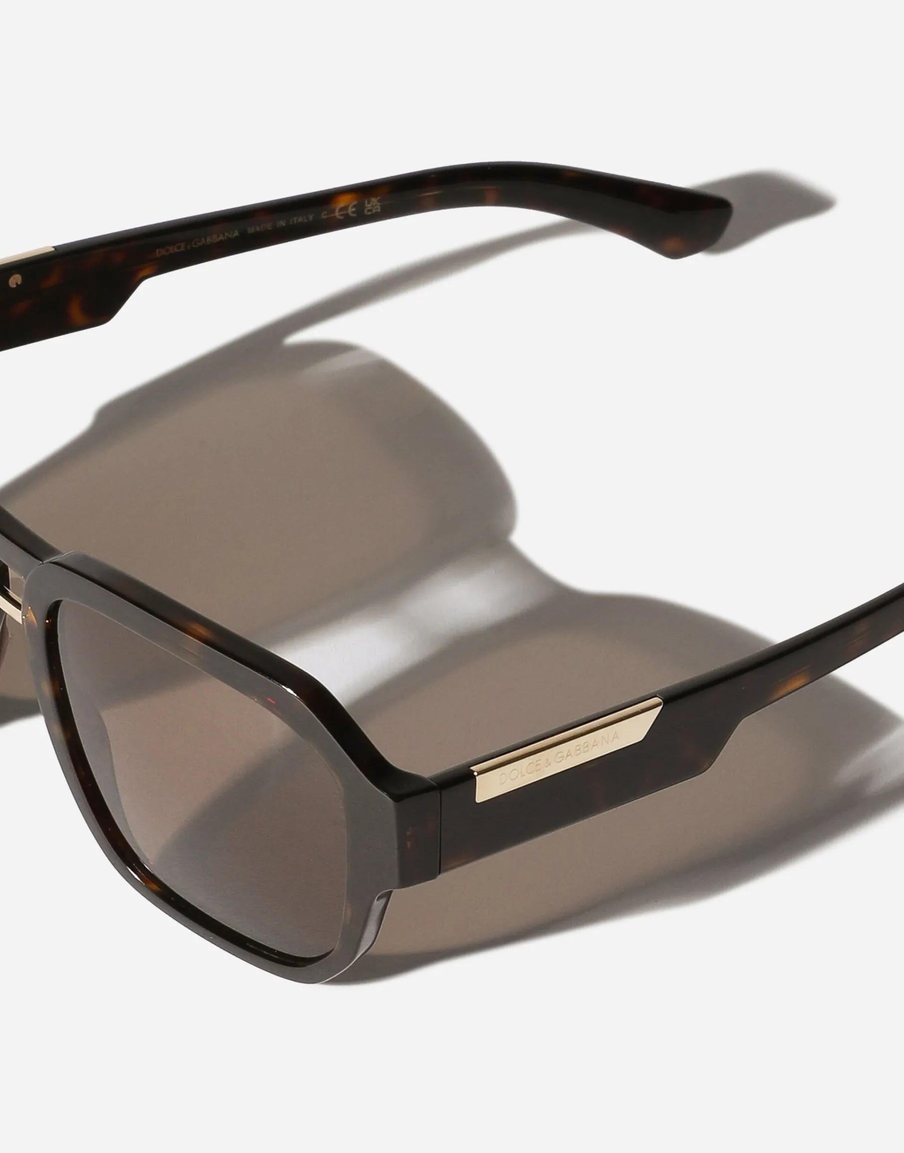 Mirror logo sunglasses