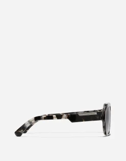 Mirror logo sunglasses