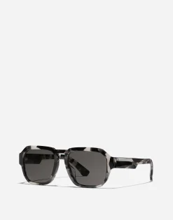 Mirror logo sunglasses