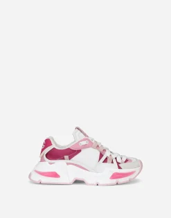 Mixed-material Airmaster sneakers