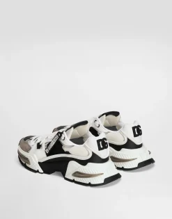 Mixed-material Airmaster sneakers