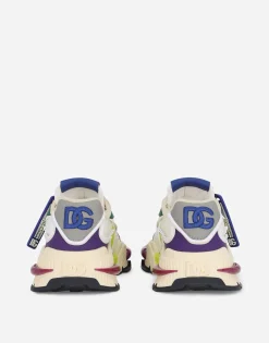 Mixed-material Airmaster sneakers