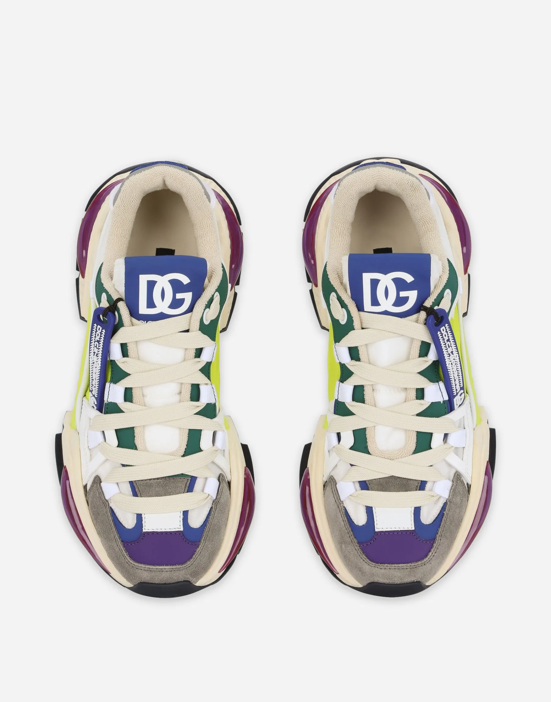 Mixed-material Airmaster sneakers