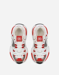Mixed-material Airmaster sneakers