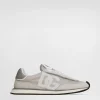 Mixed-material DG CUSHION sneakers