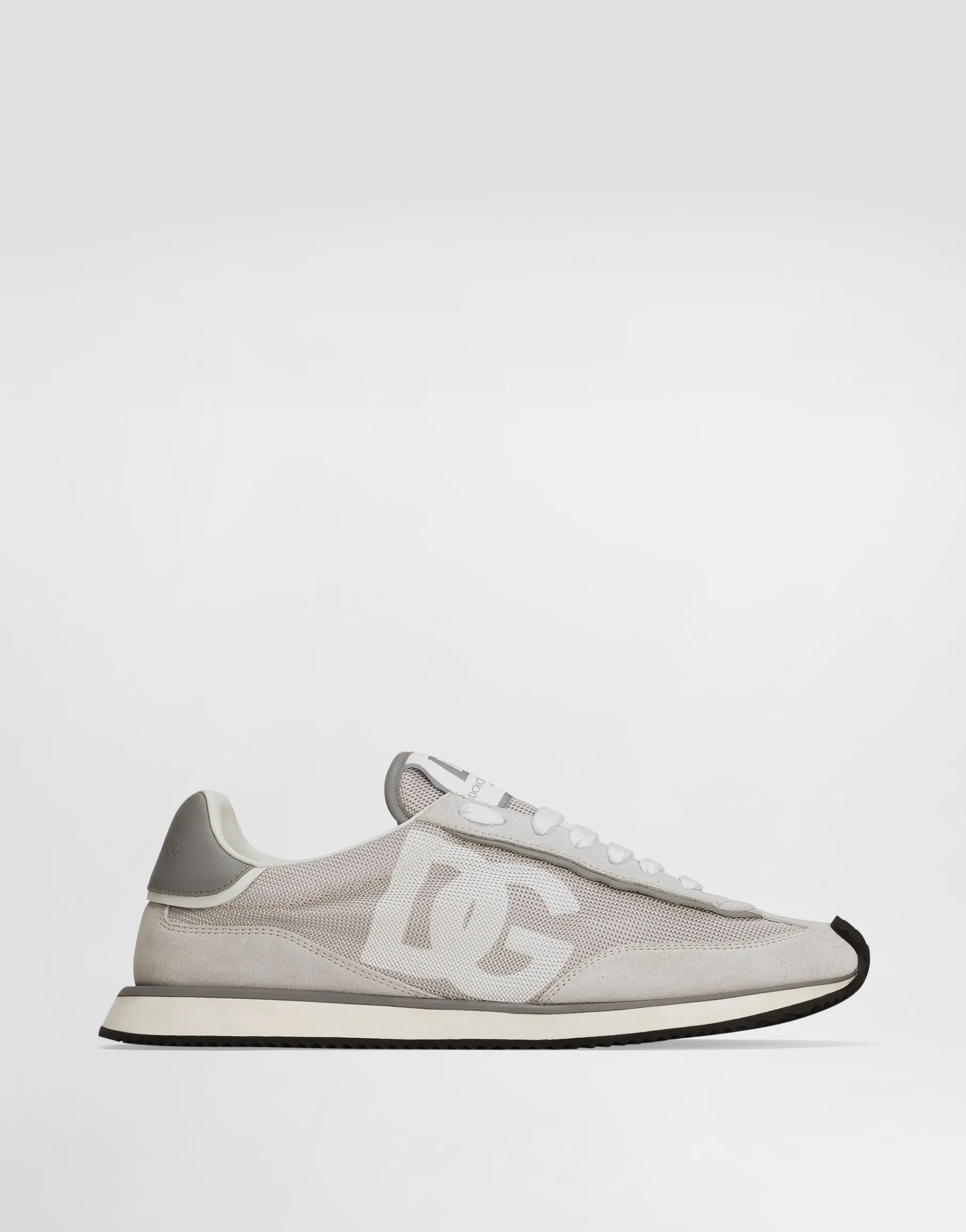 Mixed-material DG CUSHION sneakers