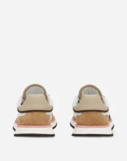 Mixed-material DG CUSHION sneakers