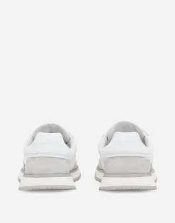 Mixed-material DG CUSHION sneakers