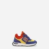 Mixed-material sneakers