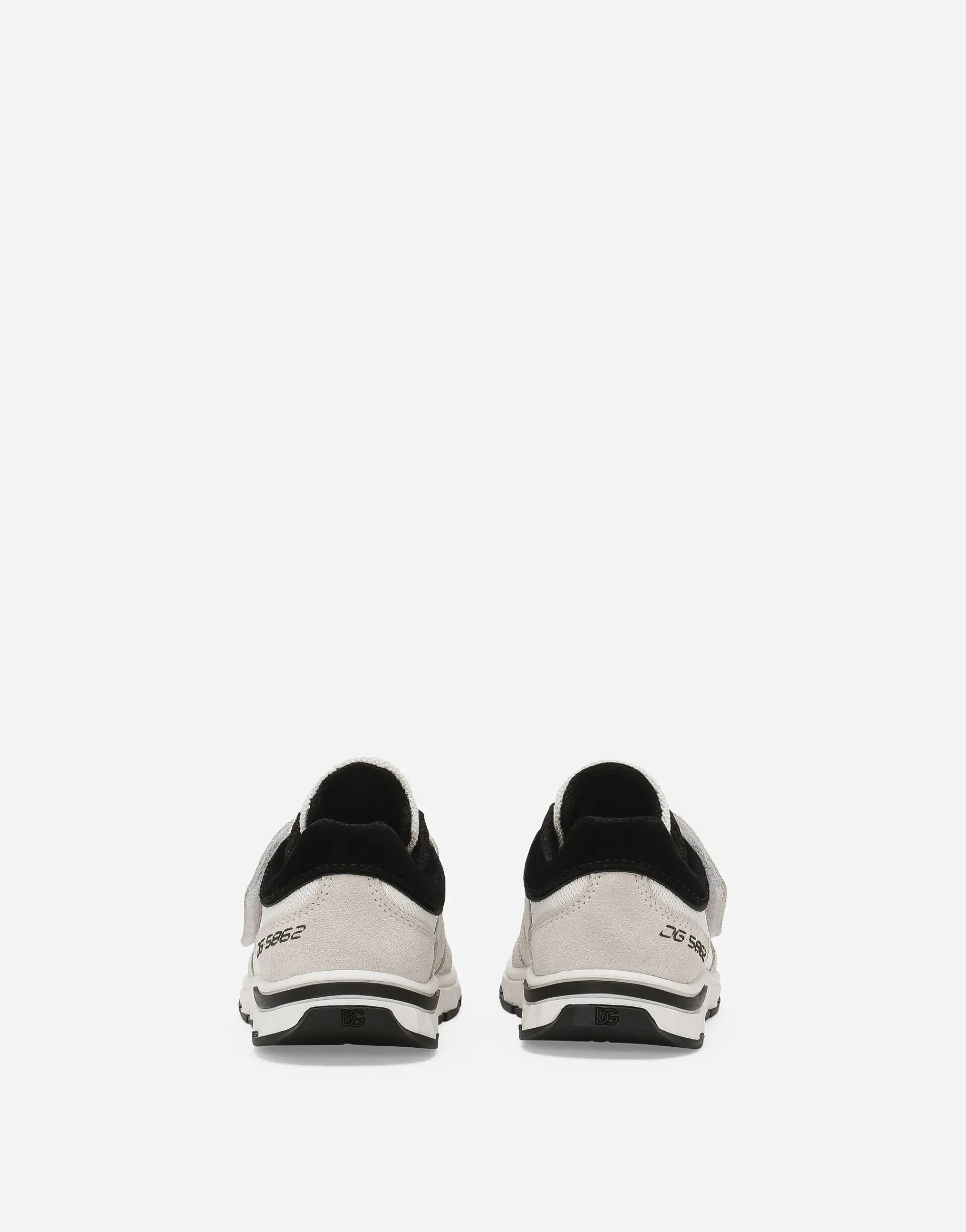 Mixed-material sneakers