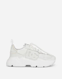 Mixed-materials Daymaster sneakers