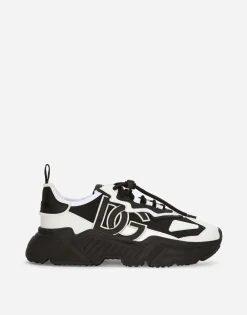 Mixed-materials Daymaster sneakers