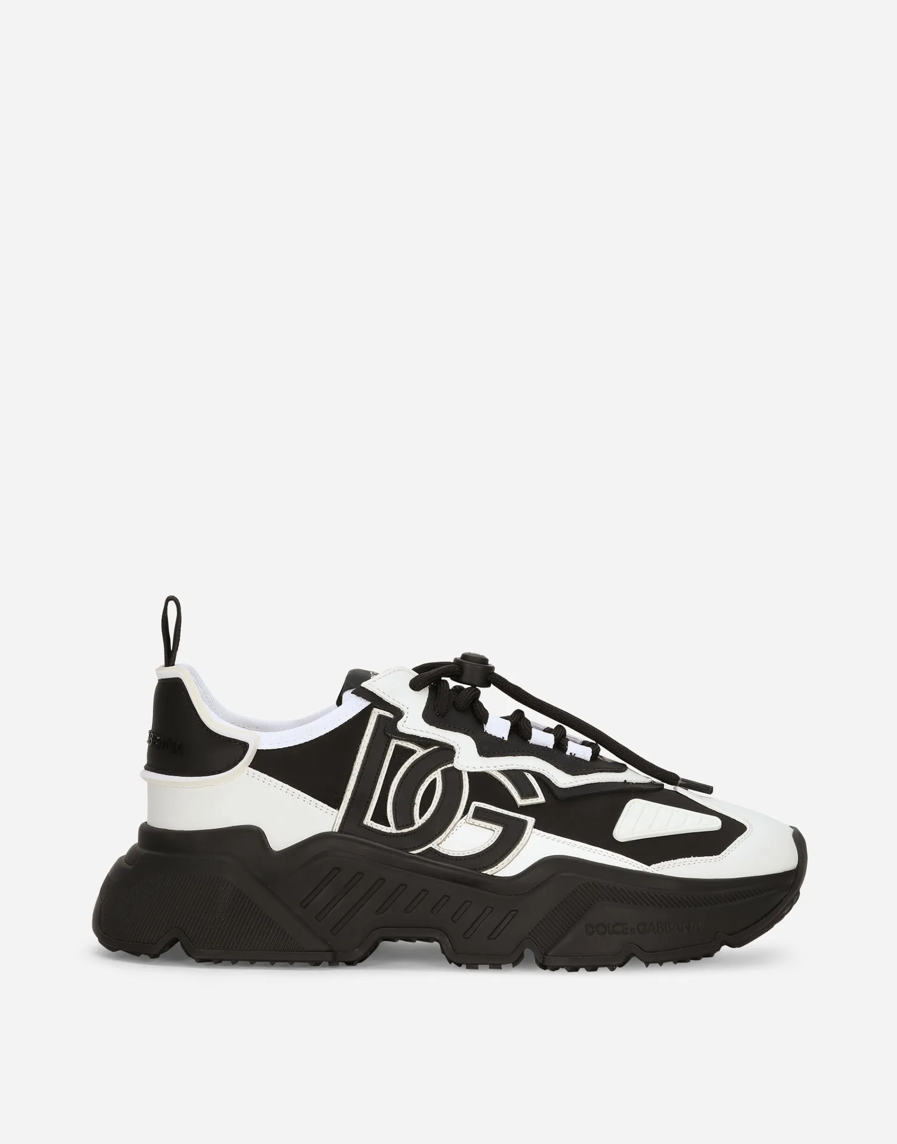 Mixed-materials Daymaster sneakers