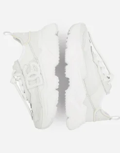 Mixed-materials Daymaster sneakers