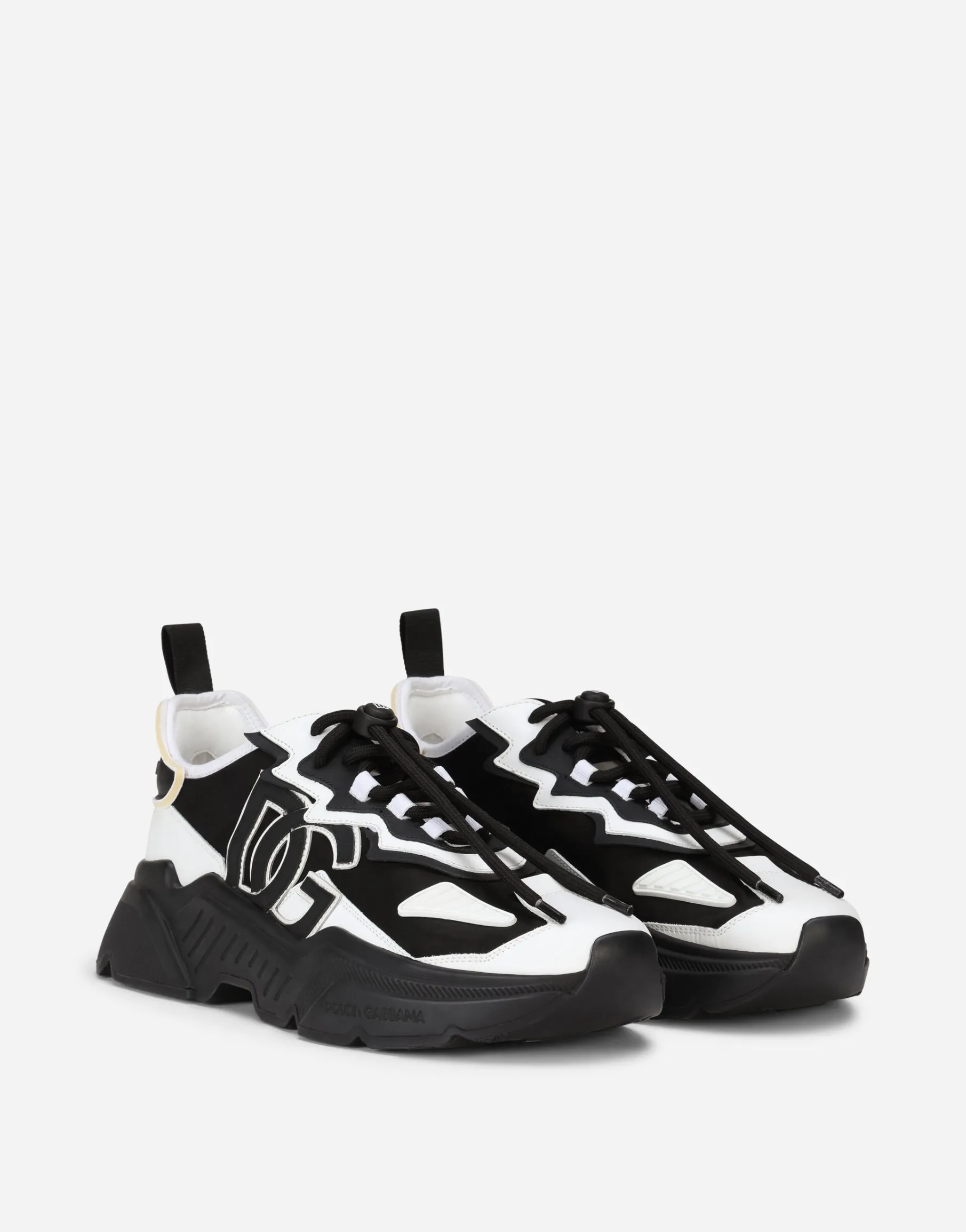 Mixed-materials Daymaster sneakers