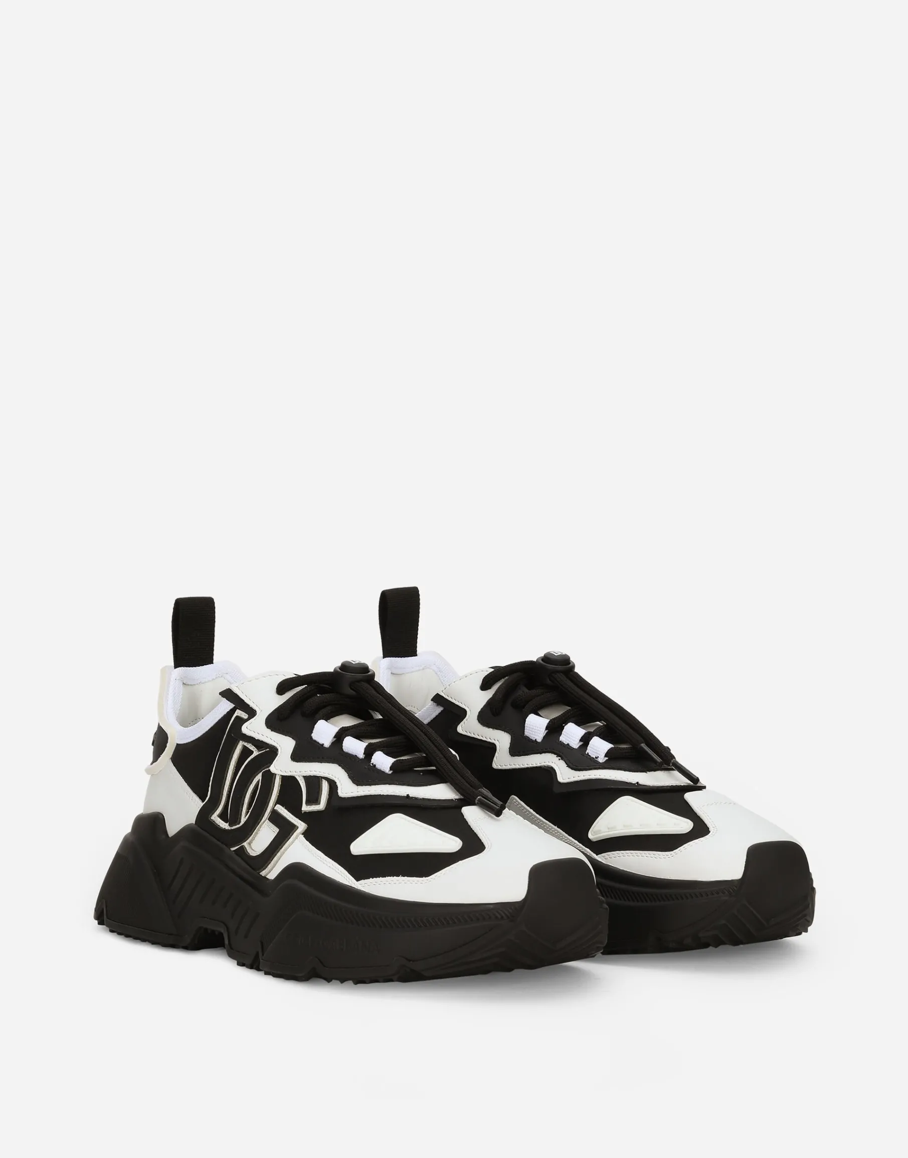 Mixed-materials Daymaster sneakers