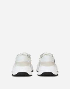 Mixed-materials Daymaster sneakers