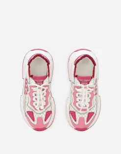 Mixed-materials Daymaster sneakers